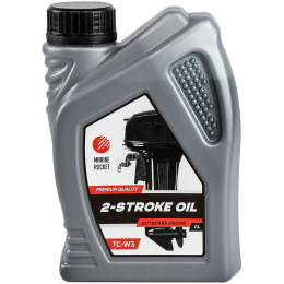 Масло 1л 2-тактное минеральное TC-W3 Marine Rocket (4620136019941)